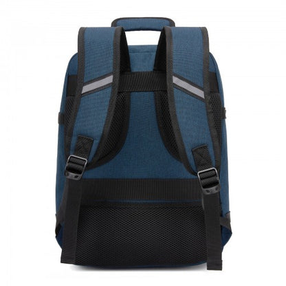 BPK2551 - Kono Flexible Cabin Backpack 30×20×40-Fits 15.6" Laptop, Clamshell Access-Great for Holidays, Work Trips & Commuting