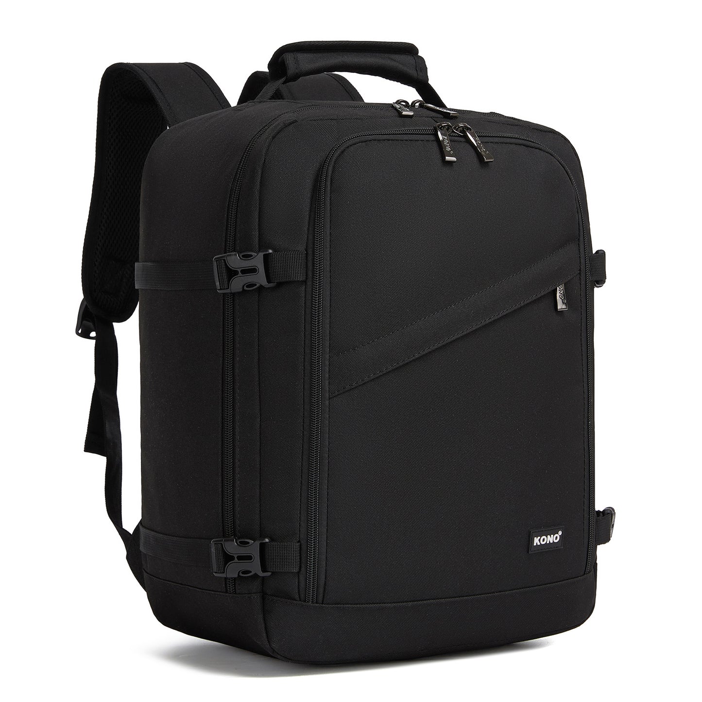 BPK2551 - Kono Flexible Cabin Backpack 30×20×40-Fits 15.6" Laptop, Clamshell Access-Great for Holidays, Work Trips & Commuting