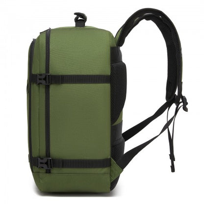BPK2551 - Kono Flexible Cabin Backpack 30×20×40-Fits 15.6" Laptop, Clamshell Access-Great for Holidays, Work Trips & Commuting