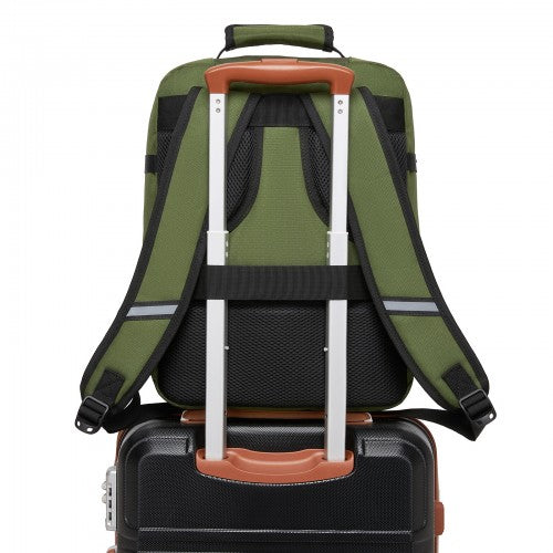 BPK2551 - Kono Flexible Cabin Backpack 30×20×40-Fits 15.6" Laptop, Clamshell Access-Great for Holidays, Work Trips & Commuting