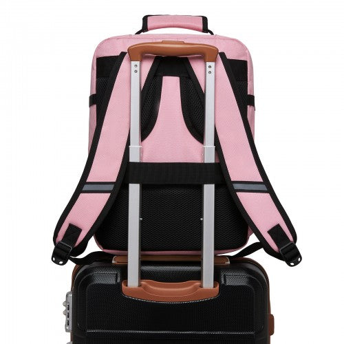BPK2551 - Kono Flexible Cabin Backpack 30×20×40-Fits 15.6" Laptop, Clamshell Access-Great for Holidays, Work Trips & Commuting