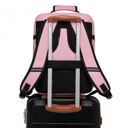BPK2551 - Kono Flexible Cabin Backpack 30×20×40-Fits 15.6" Laptop, Clamshell Access-Great for Holidays, Work Trips & Commuting