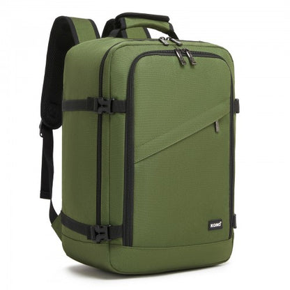 BPK2551 - Kono Flexible Cabin Backpack 30×20×40-Fits 15.6" Laptop, Clamshell Access-Great for Holidays, Work Trips & Commuting