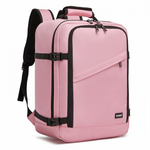 BPK2551 - Kono Flexible Cabin Backpack 30×20×40-Fits 15.6" Laptop, Clamshell Access-Great for Holidays, Work Trips & Commuting