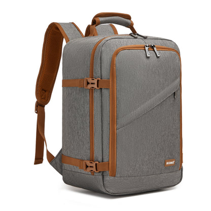 BPK2551 - Kono Flexible Cabin Backpack 30×20×40-Fits 15.6" Laptop, Clamshell Access-Great for Holidays, Work Trips & Commuting