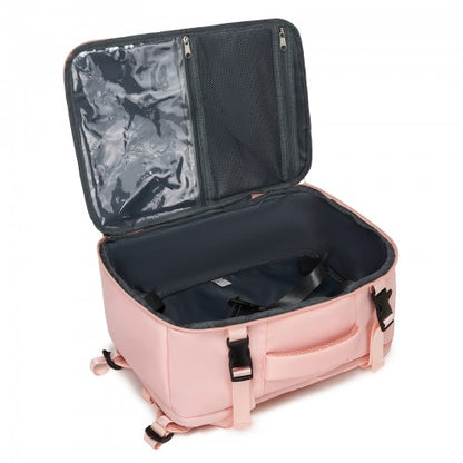Kono BPK2601 40×20×30 cm pink travel backpack – detail view 9