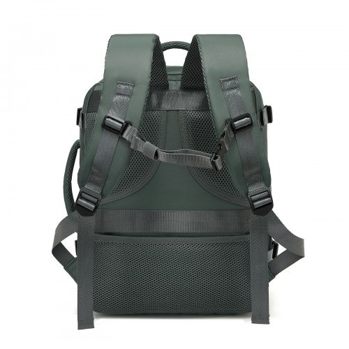 Kono BPK2601 40×20×30 cm green travel backpack – detail view 4