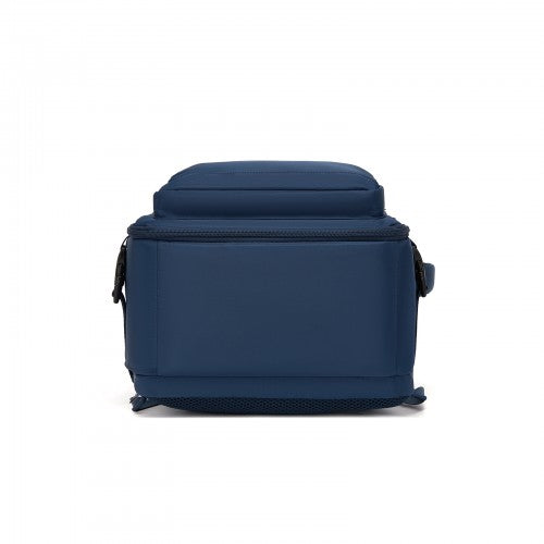 Kono BPK2601 40×20×30 cm navy travel backpack – detail view 5