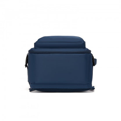Kono BPK2601 40×20×30 cm navy travel backpack – detail view 5