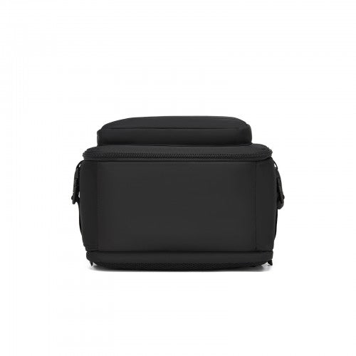 Kono BPK2601 40×20×30 cm black travel backpack – detail view 5