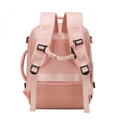 Kono BPK2601 40×20×30 cm pink travel backpack – detail view 4