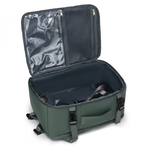 Kono BPK2601 40×20×30 cm green travel backpack – detail view 9
