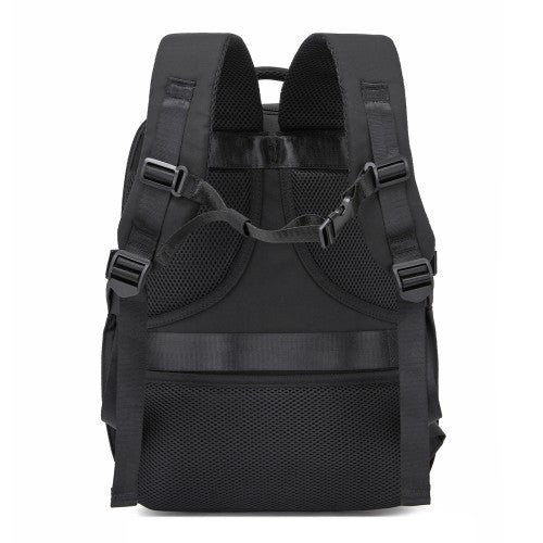 Kono BPK2602 40×30×20 cm black backpack – detail view 5