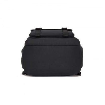 Kono BPK2605 black backpack – detail view 5