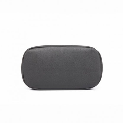 Miss Lulu BPM2427 black backpack – detail view 4