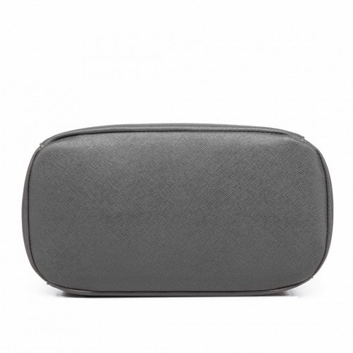 Miss Lulu BPM2427 grey backpack – detail view 4