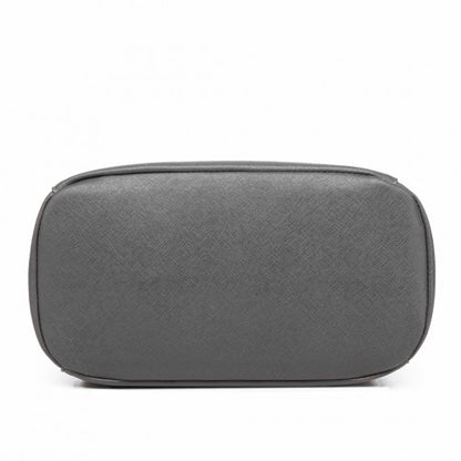 Miss Lulu BPM2427 grey backpack – detail view 4