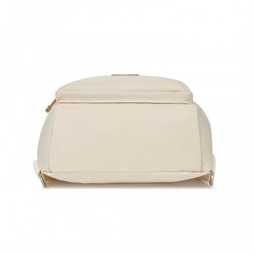 Miss Lulu BPM2451 beige backpack – detail view 6