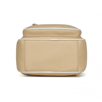 Miss Lulu BPM2453 yellow backpack – detail view 5