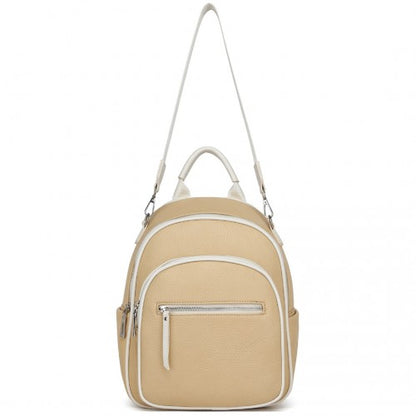 Miss Lulu BPM2453 yellow backpack – detail view 6
