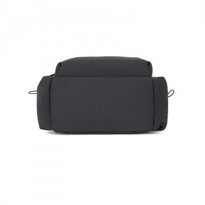 Miss Lulu BPM2610 black backpack – detail view 4