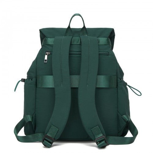 Miss Lulu BPM2610 green backpack – detail view 5