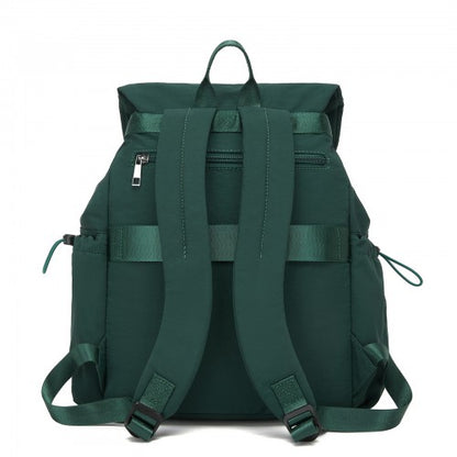 Miss Lulu BPM2610 green backpack – detail view 5