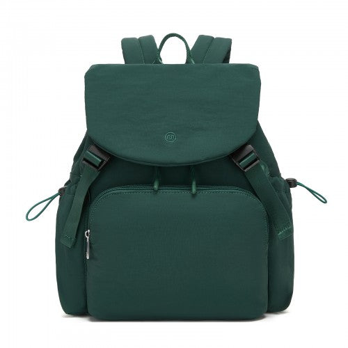 Miss Lulu BPM2610 green backpack – side view