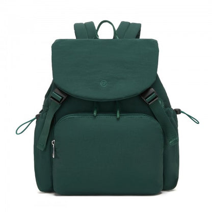 Miss Lulu BPM2610 green backpack – side view