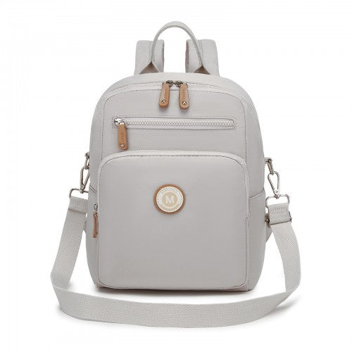 BPM2617 - Miss Lulu Women's Water-Resistant Convertible Backpack, Shoulder and Crossbody Bag