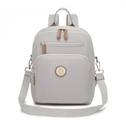 BPM2617 - Miss Lulu Women's Water-Resistant Convertible Backpack, Shoulder and Crossbody Bag