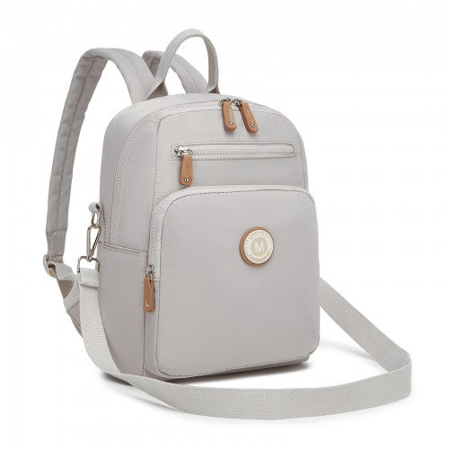 BPM2617 - Miss Lulu Women's Water-Resistant Convertible Backpack, Shoulder and Crossbody Bag