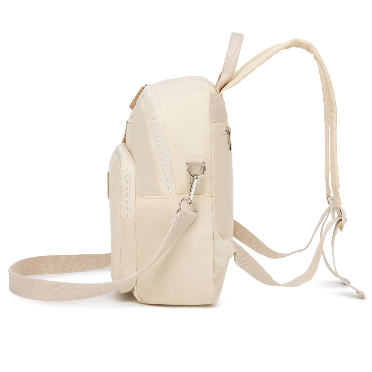 BPM2617 - Miss Lulu Women's Water-Resistant Convertible Backpack, Shoulder and Crossbody Bag