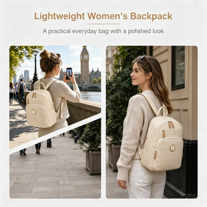 BPM2617 - Miss Lulu Women's Water-Resistant Convertible Backpack, Shoulder and Crossbody Bag