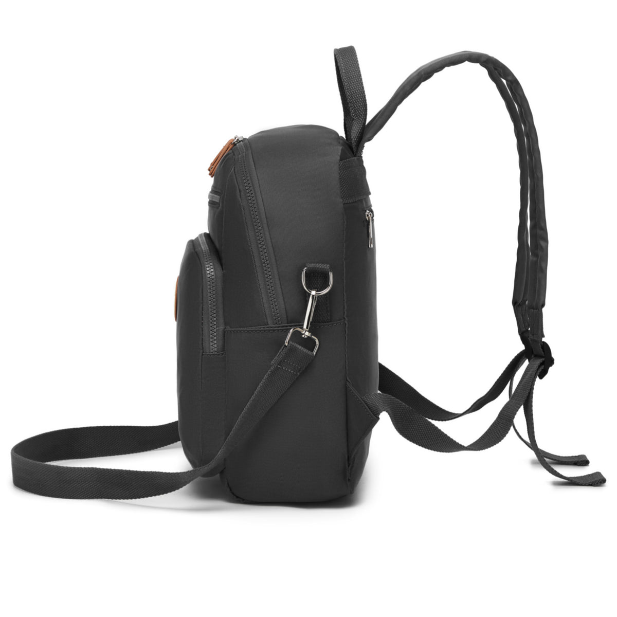 BPM2617 - Miss Lulu Women's Water-Resistant Convertible Backpack, Shoulder and Crossbody Bag