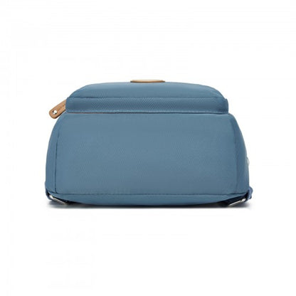 Miss Lulu BPM2651 blue backpack – detail view 5