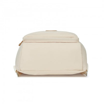 Miss Lulu BPM2651 beige backpack – detail view 5