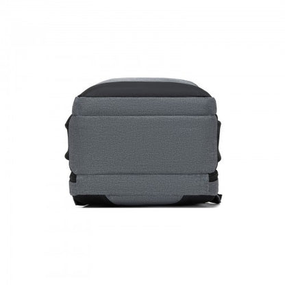 BPN2607 grey laptop backpack – detail view 5