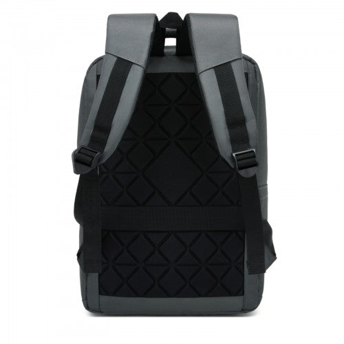 BPS2603 - Premium Laptop Backpack, 15.6 Inch USB Charging Backpack with Padded Laptop Sleeve, Ideal for Work and Commuting - Grey