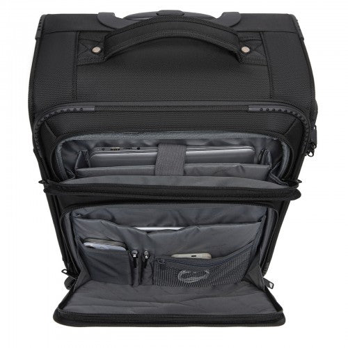British Traveller KSB2582 20-inch black suitcase – set view
