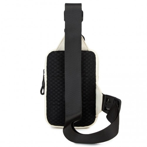 Kono CEK2445 beige crossbody bag – rear view
