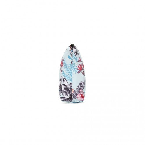 COM2443 - Miss Lulu Multi-Functional Charming Print Cosmetic Bag & Storage Bag for Travel and Everyday Use - Red And Blue