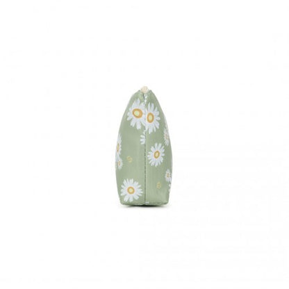 COM2443 - Miss Lulu Multi-Functional Charming Print Cosmetic Bag & Storage Bag for Travel and Everyday Use - Green