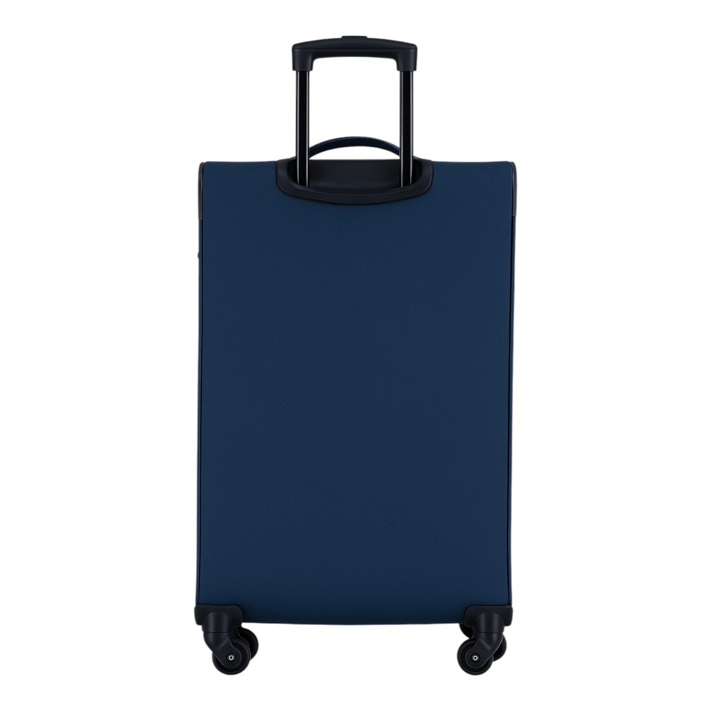 Eagle Super Lightweight 4 Wheels Spinner Soft Shell Expandable Luggage Navy