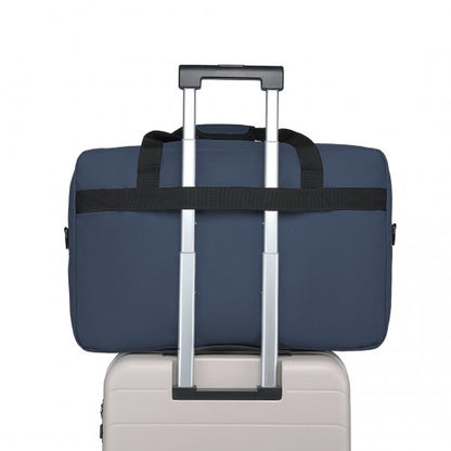 Kono E1960L navy duffle bag – detail view 5