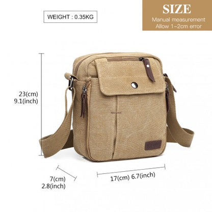 E1971 - Kono Multi Pocket Cross Body Shoulder Bag