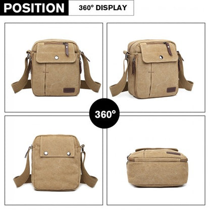 E1971 - Kono Multi Pocket Cross Body Shoulder Bag