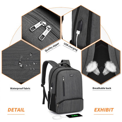 Kono E1978 grey backpack – detail view 5