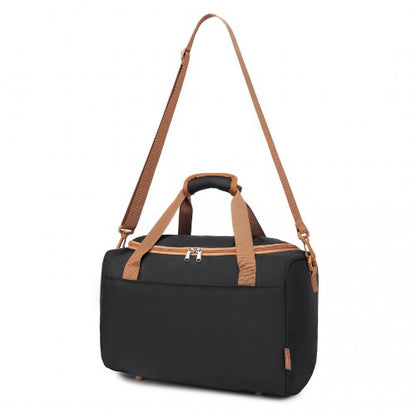 Kono EA2321 black and brown handbag – detail view 8