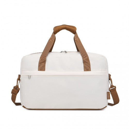 EA2369M - Kono Lightweight Water-Resistant Foldable Under Seat Travel Carry-on Duffel Bag Medium